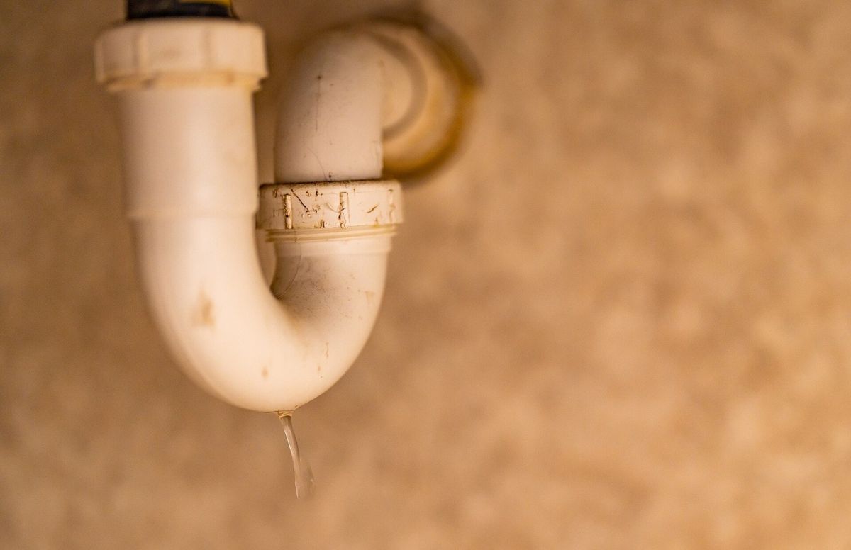 Kitchen sink drain (illustrative stock photo)